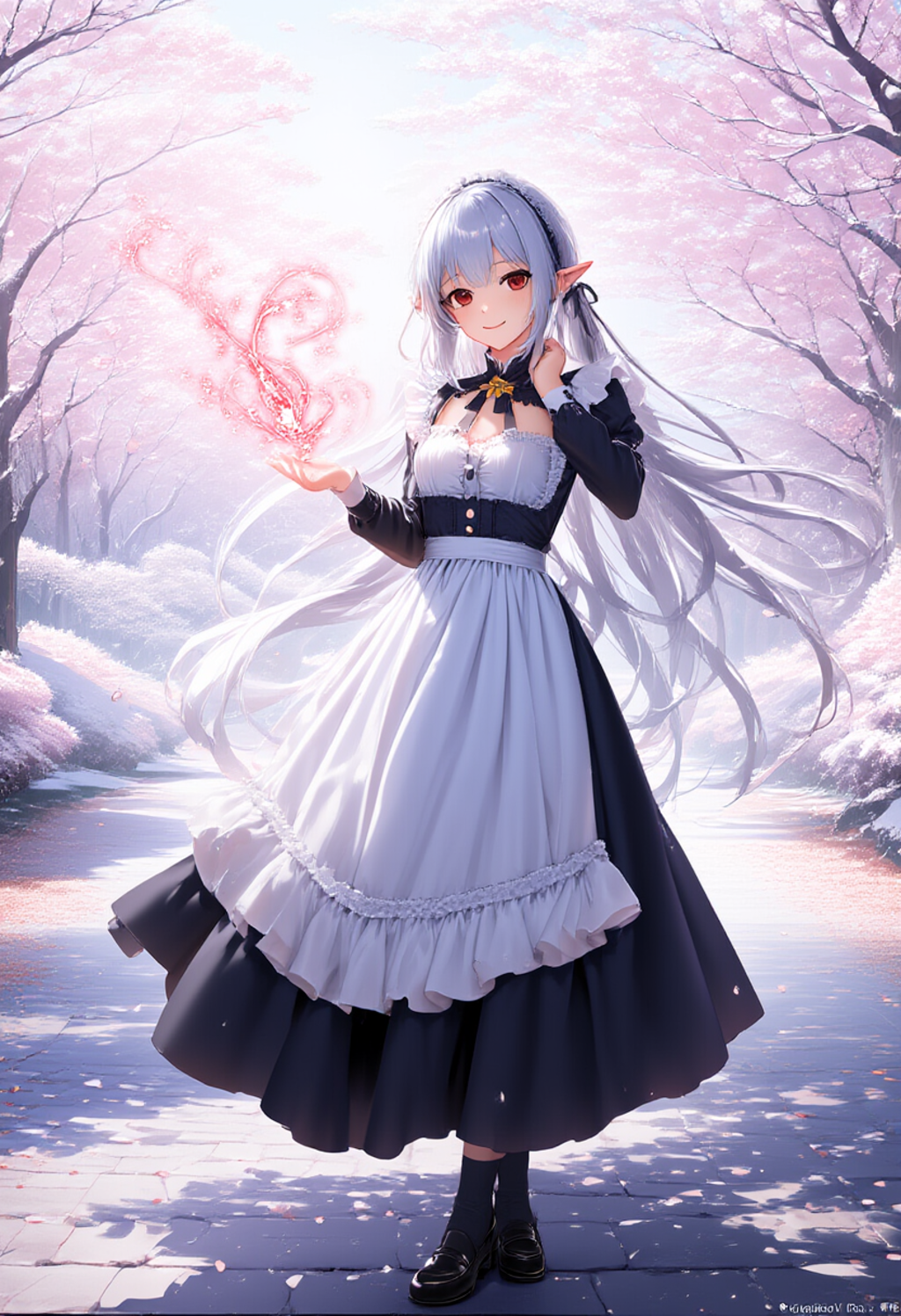 エルフメイドから春の魔法を届けます