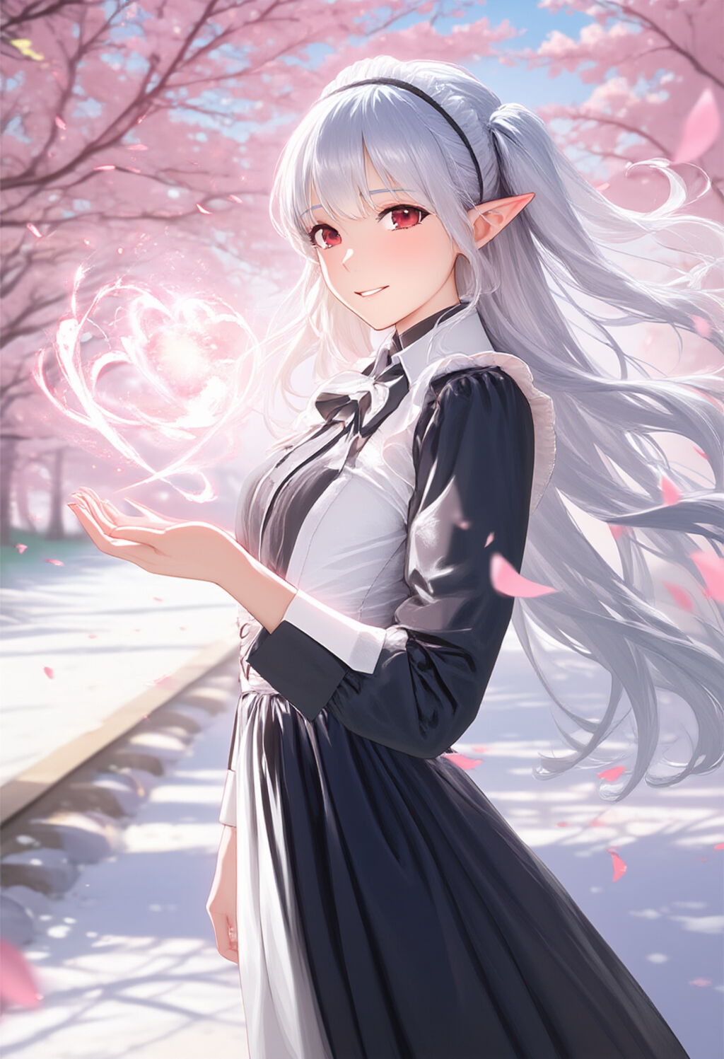 エルフメイドから春の魔法を届けます