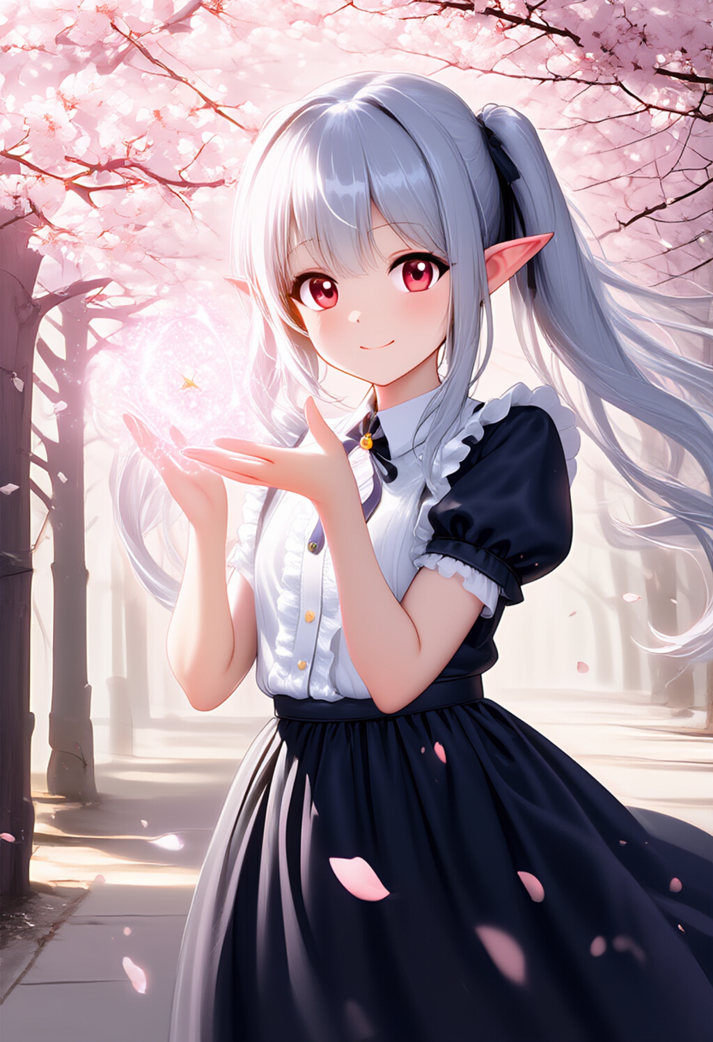 エルフメイドから春の魔法を届けます