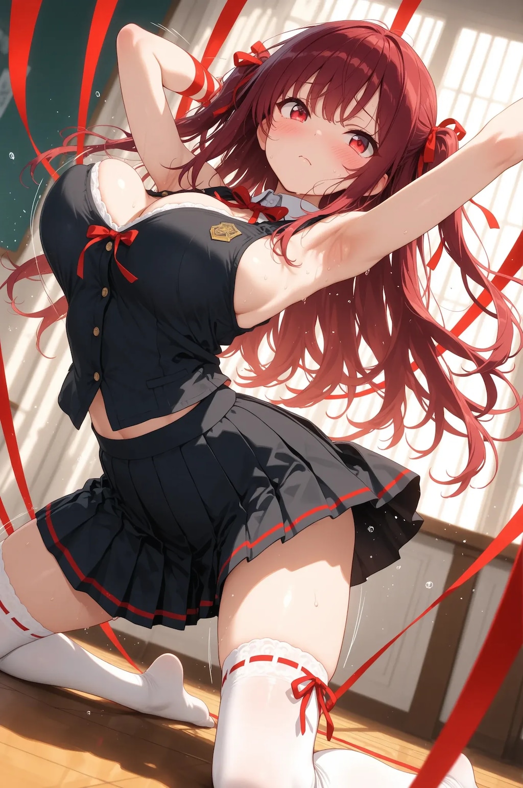 実りの腋と実りのパイ🍈💓