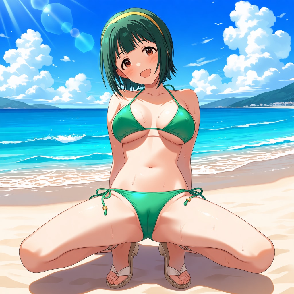 裏方さんたちの水着姿