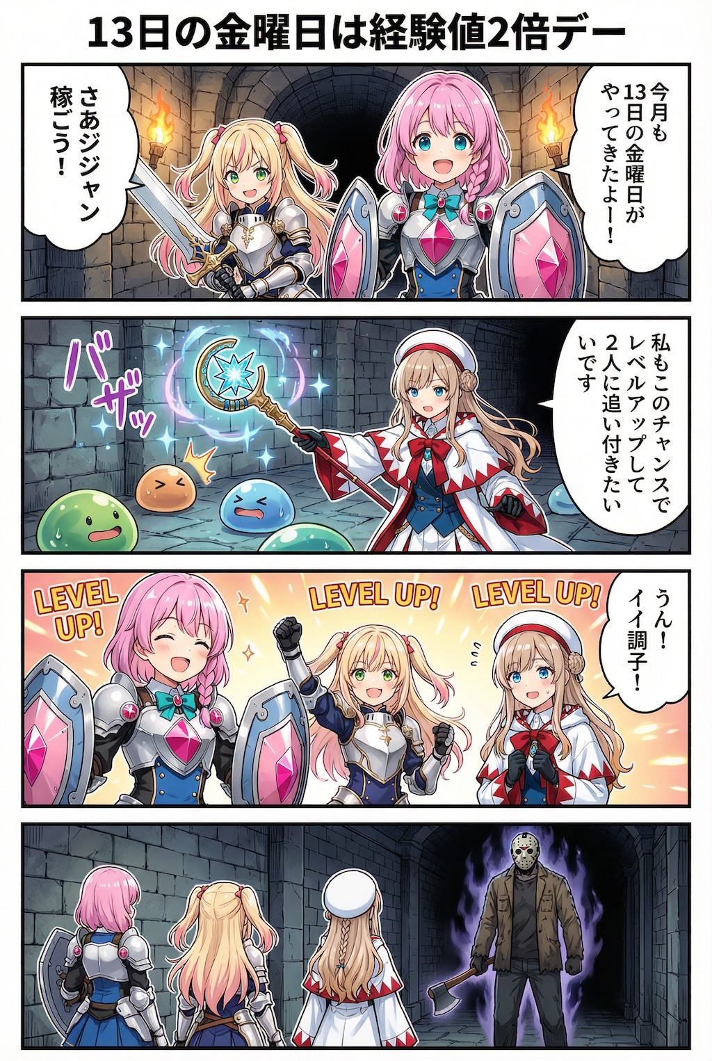 １３日の金曜日はやっぱりダンジョンへ