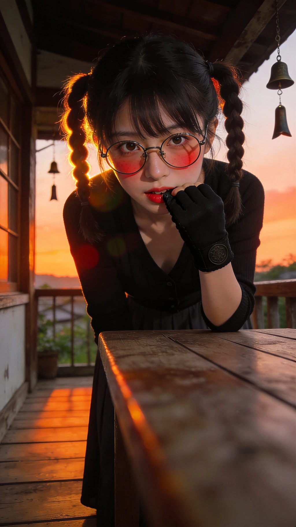 Twilight on the Old Veranda