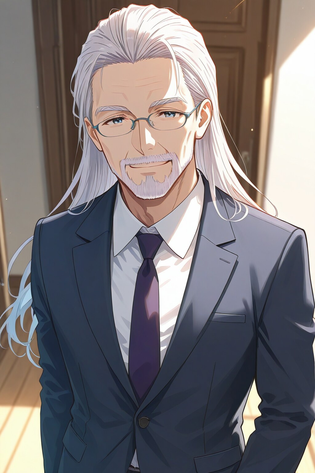 長髪老人 72歳
