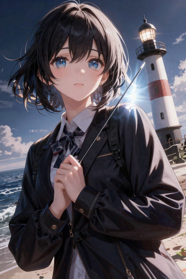 魔法学校の少女