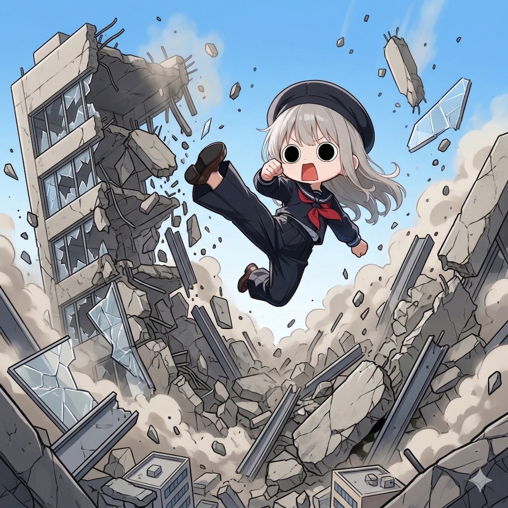 ビルごとやってしまいよったえらいこっちゃ嬢