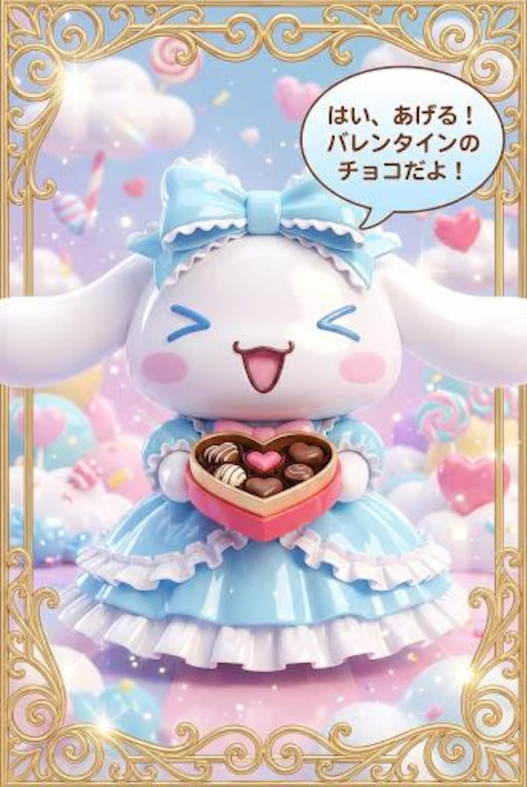 シナモロール　バレンタインデー