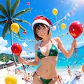 南半球のXmas🌟水着 3枚目