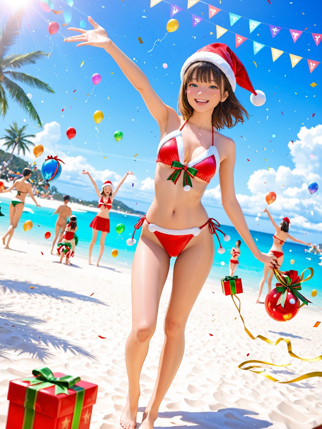 南半球のXmas🌟水着