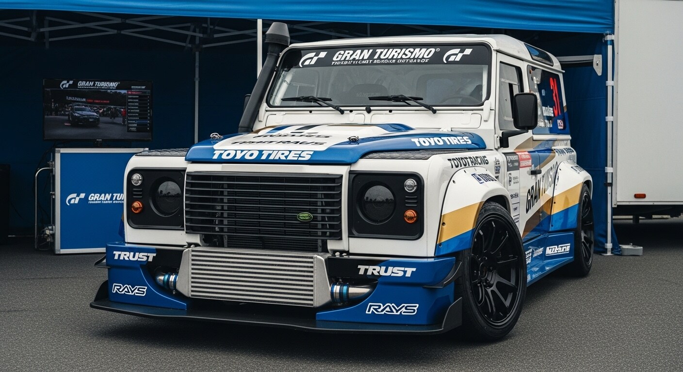 トーヨータイヤランドローバーのドリ車 | の人気AIイラスト・グラビア