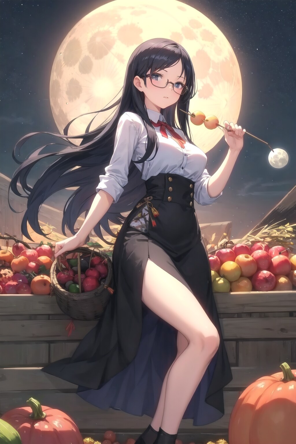 今日は十三夜です | の人気AIイラスト・グラビア