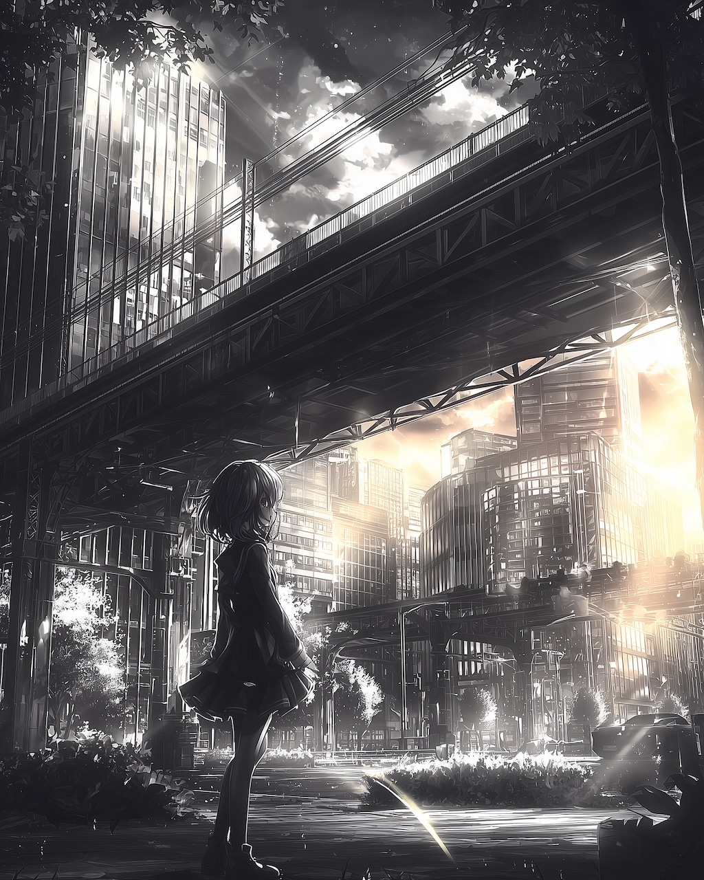 モノクロの世界