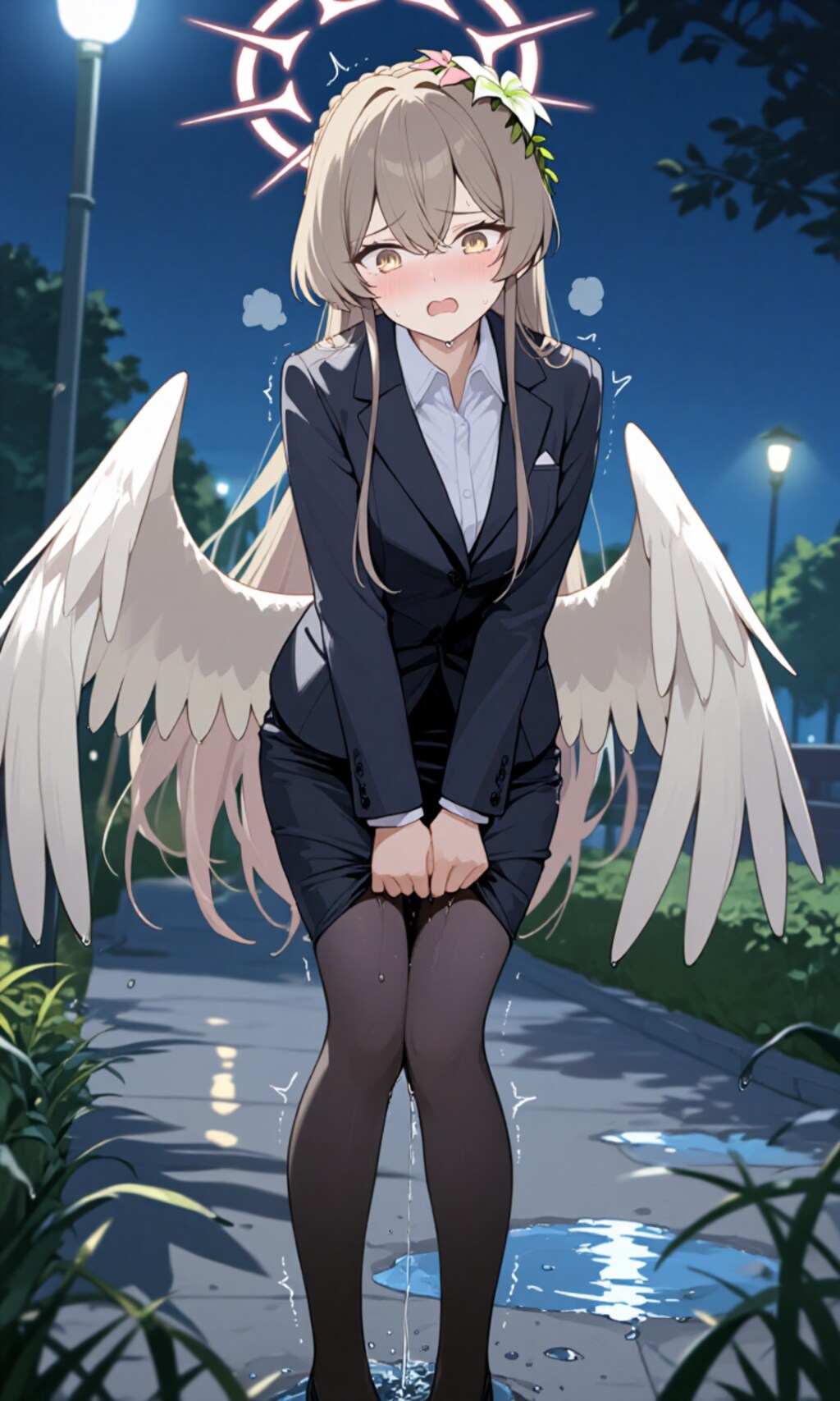 ブ〇アカ ナ〇サ スーツでお漏らししてもらう