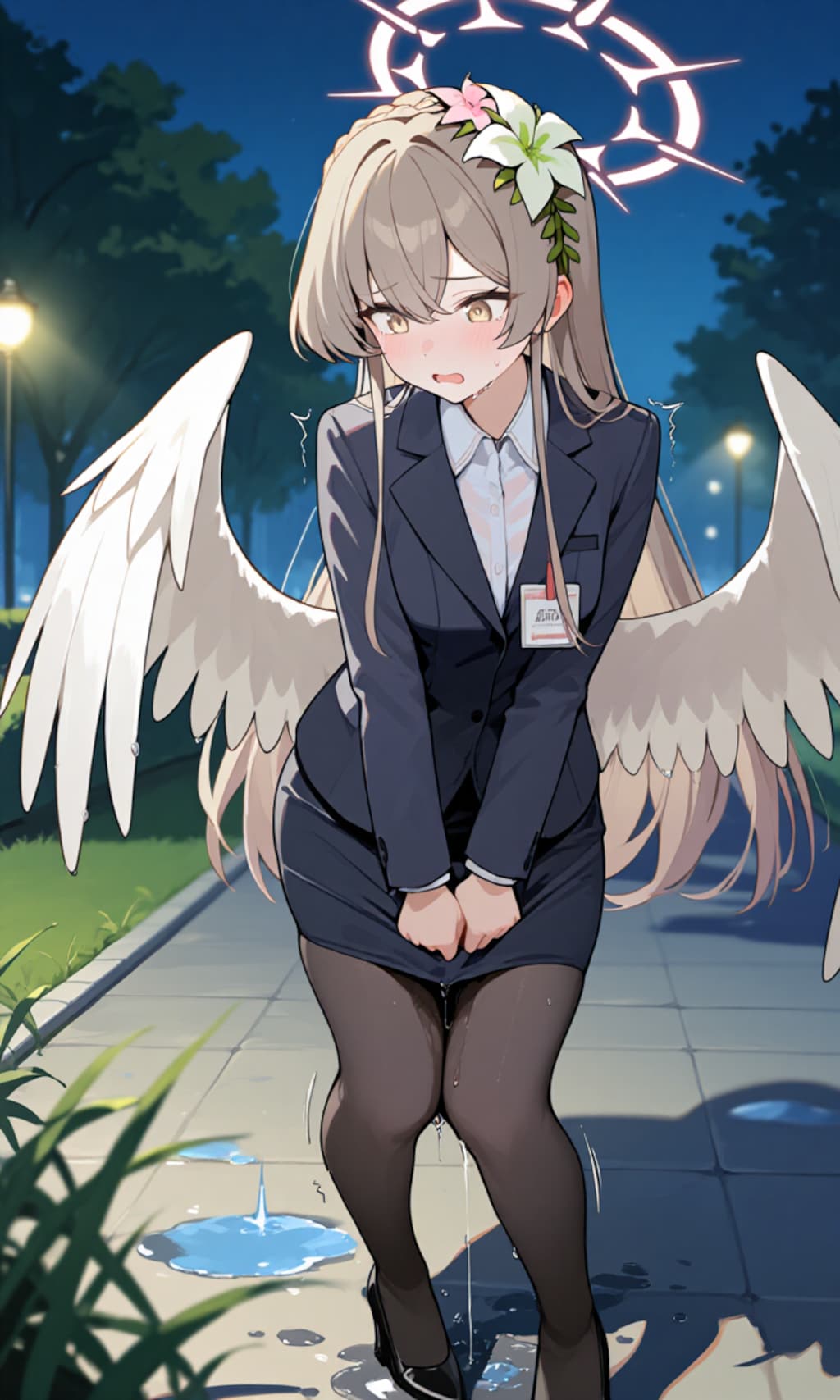 ブ〇アカ ナ〇サ スーツでお漏らししてもらう