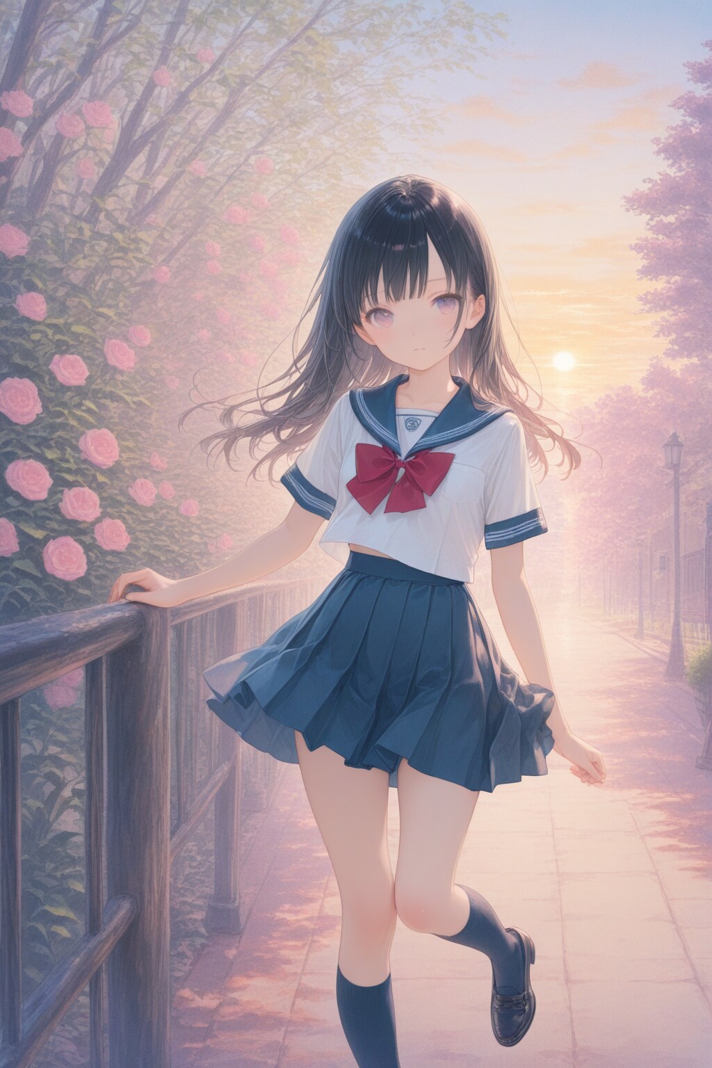 セーラー服の少女(DRAGON)