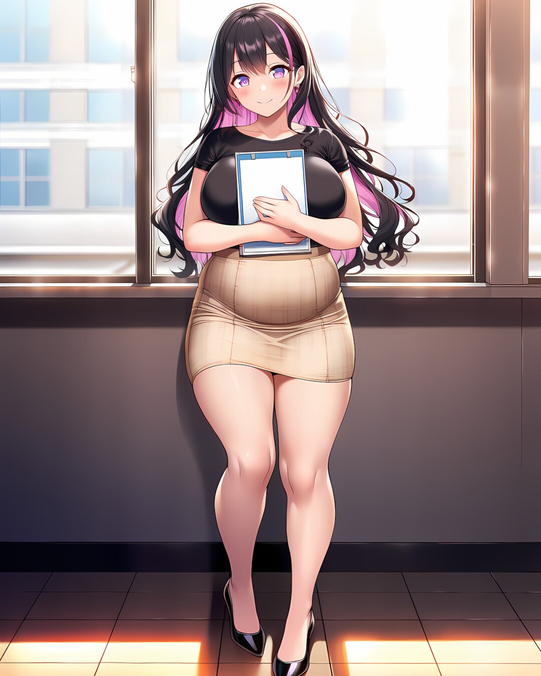 📚窓辺でほっと一息、リナのキャンパス✨