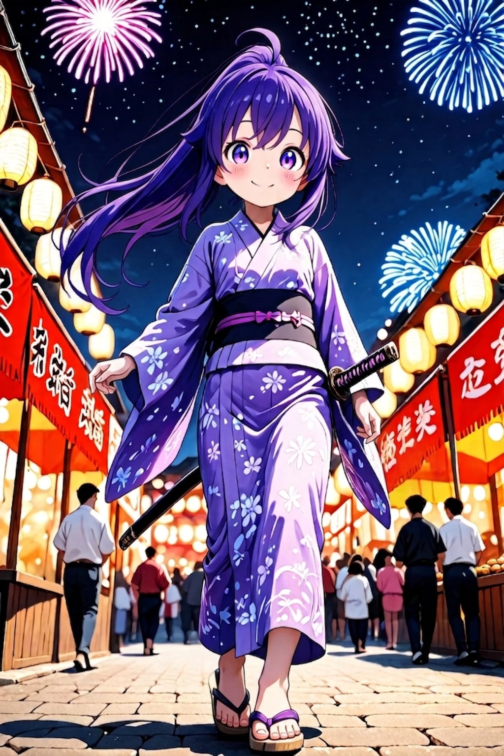 夏祭りのクノイチ