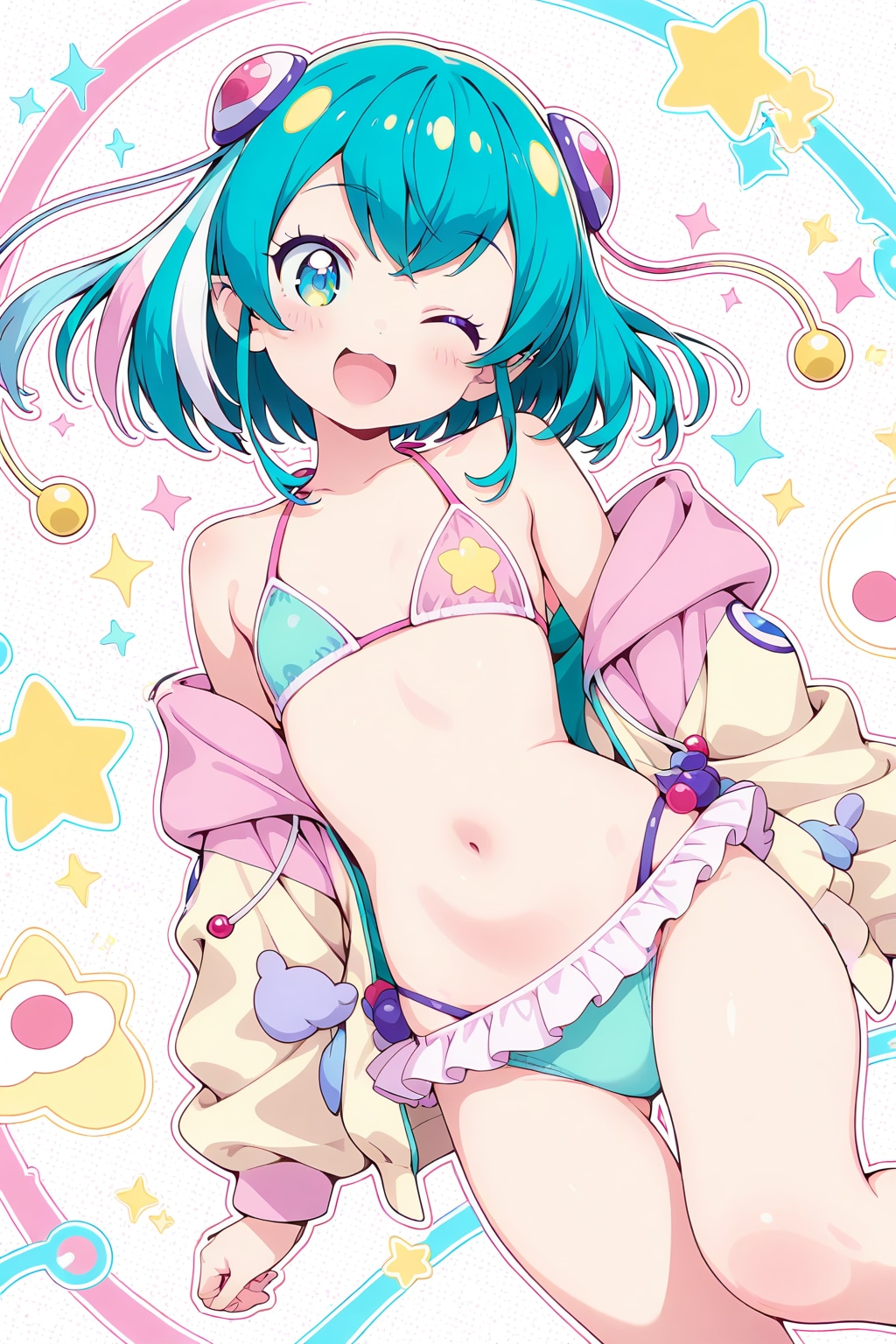 【ちち生】STAR BIKINI⭐️羽衣ララ。