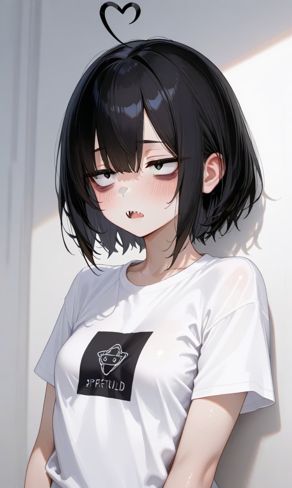 急いでウィッグ装着