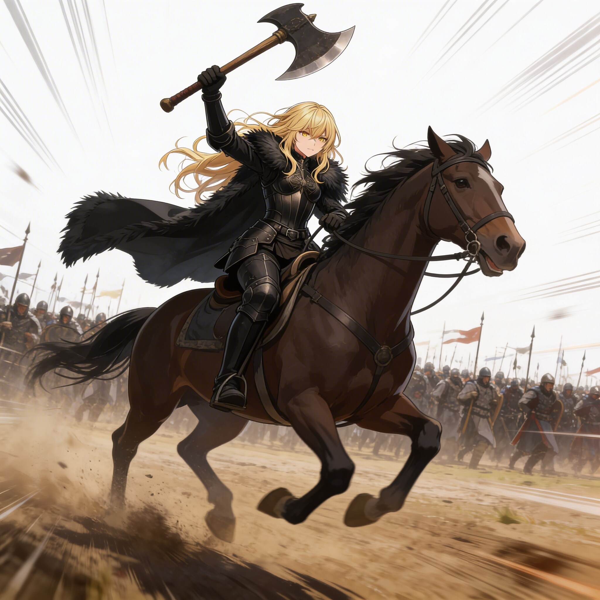ブロンドの女騎士さん937