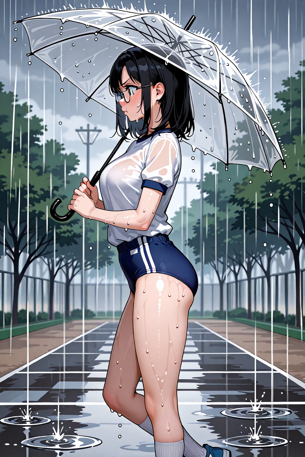 運動会だったのに
