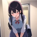 お漏らしする女の子 3枚目