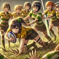 🏉泥まみれの女子ラグビー 118 9枚目