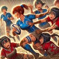 🏉泥まみれの女子ラグビー 118 6枚目
