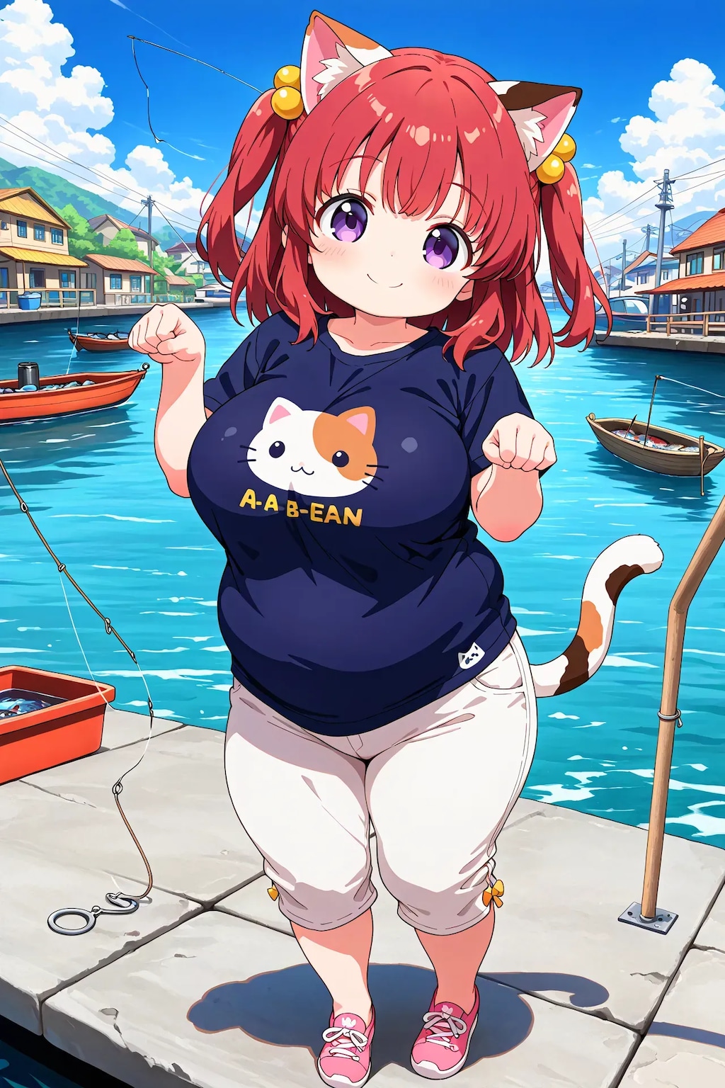 めぐみちゃんの猫耳スタイル