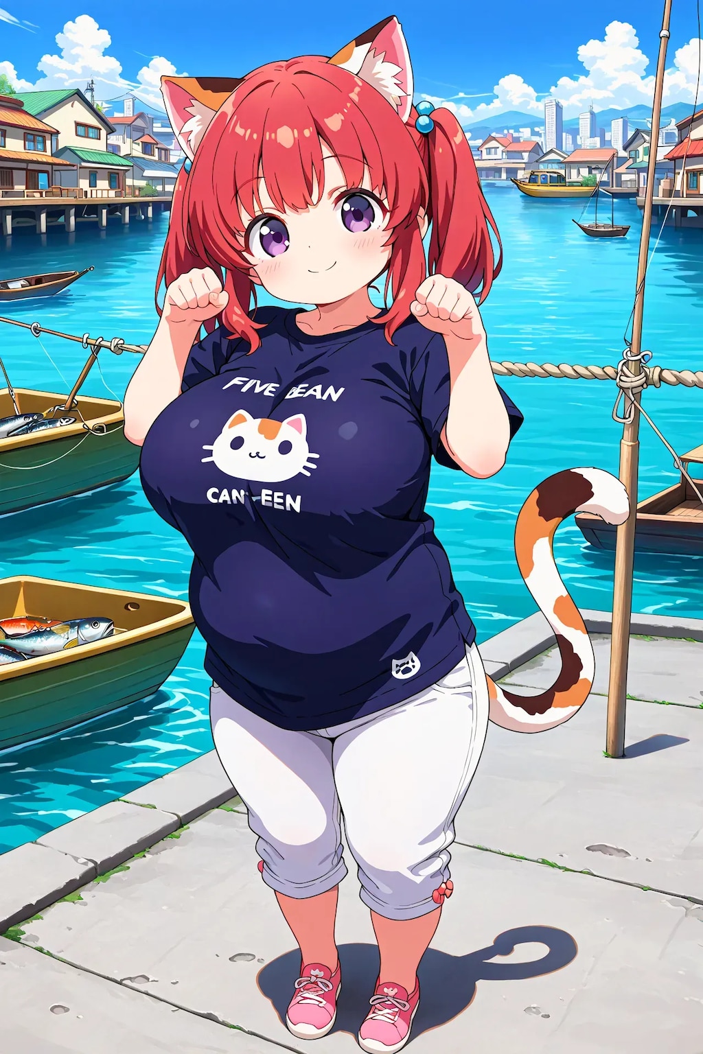 めぐみちゃんの猫耳スタイル