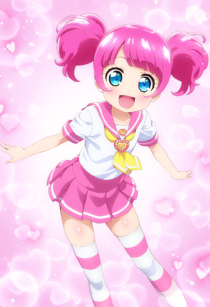 某女児アニメ風の花音ちゃん | の人気AIイラスト・グラビア