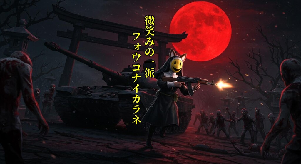 #オキツネゾンビ討伐『微笑みの狐修道狂』【ニャンノ世界】
