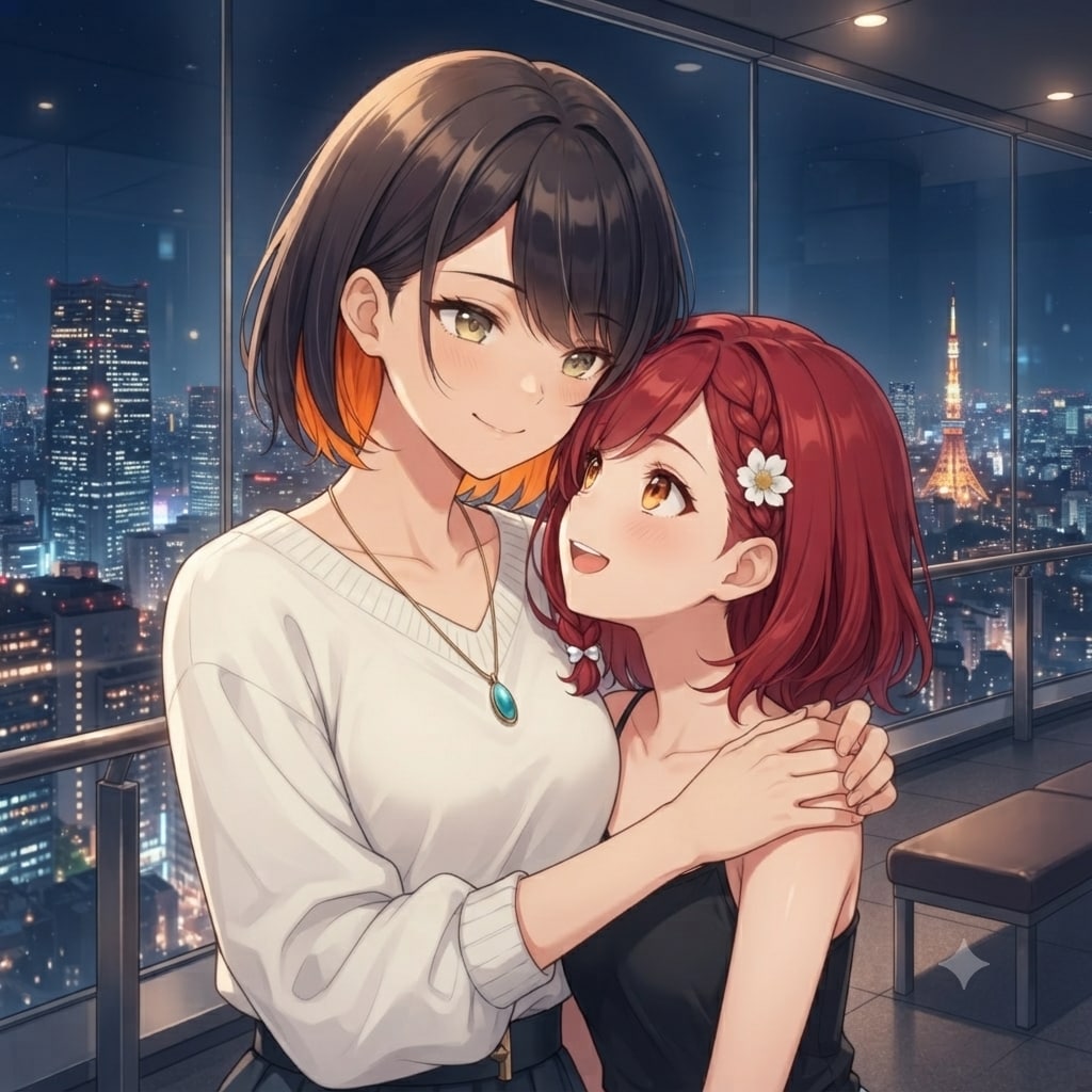 うちのこちゃん×みきもと美葵ちゃん