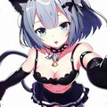 猫耳を付けたレム（その2） 6枚目