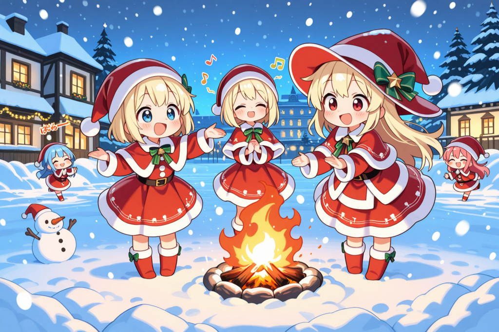 ユール祭って、こんなんでもいいのかな？😅