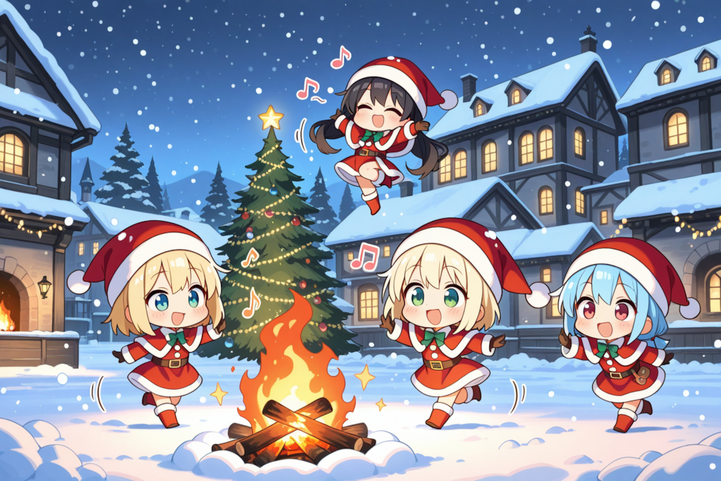 ユール祭って、こんなんでもいいのかな？😅