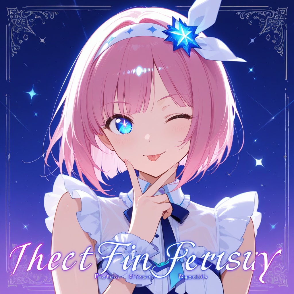 アイドルデビューCD風