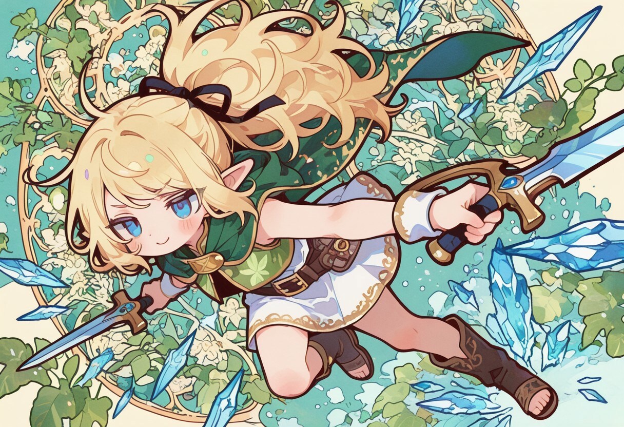 エルフの剣士ちゃん２