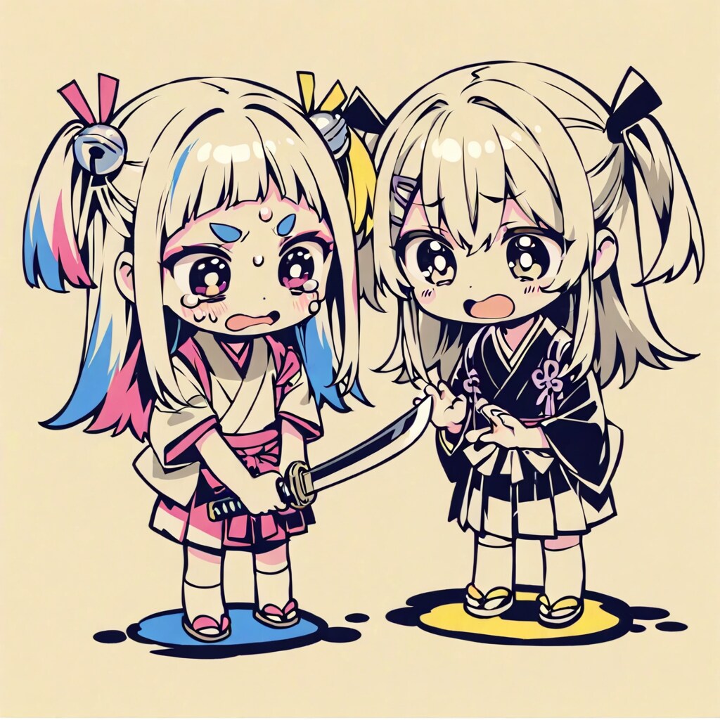 人の道に迷うガール