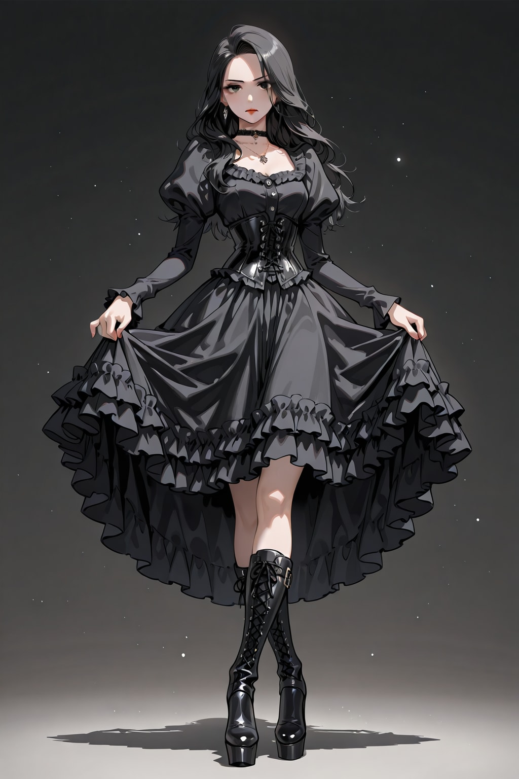 下手なリードは許しませんわよ？ | の人気AIイラスト・グラビア