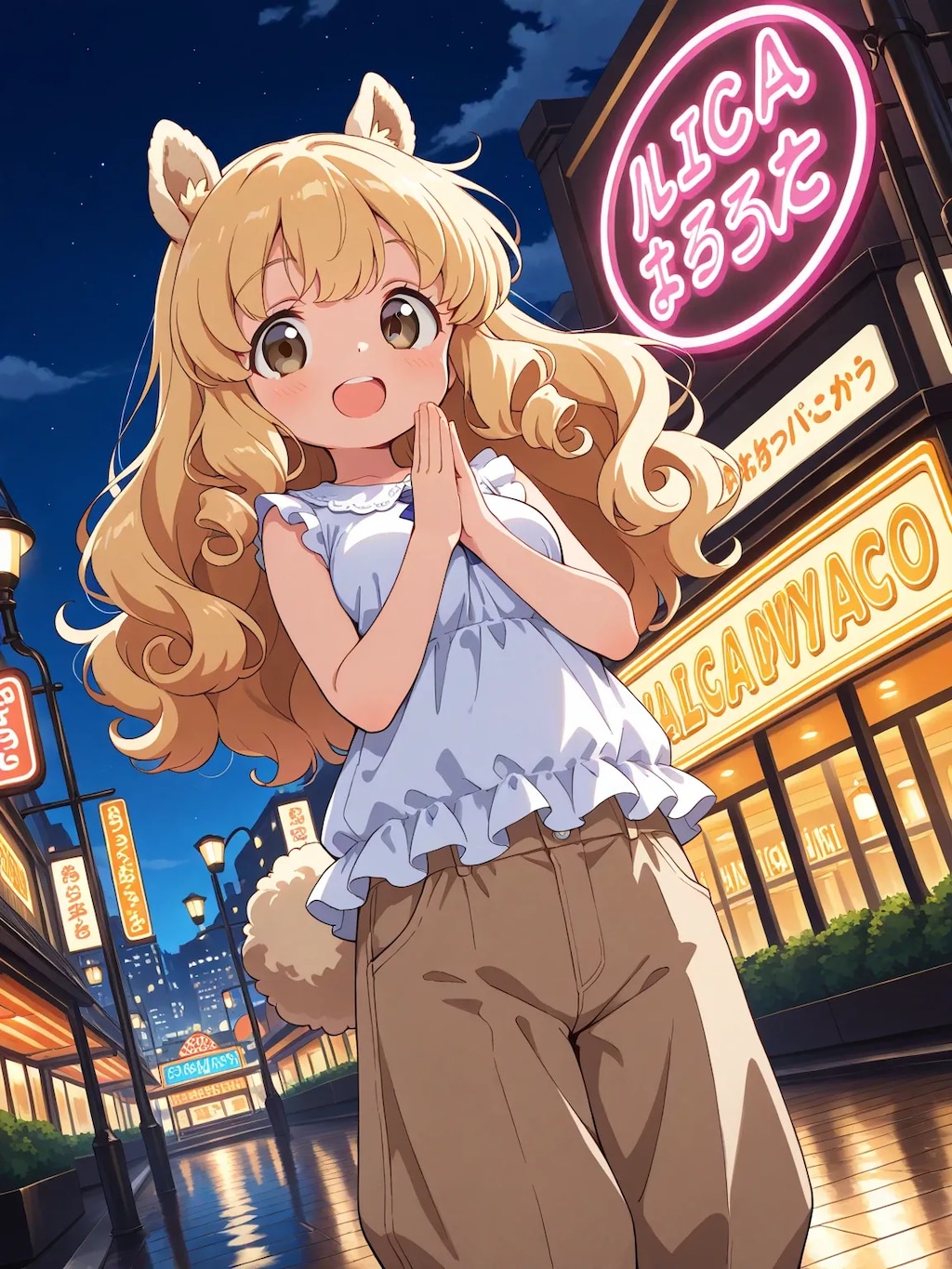 コーデュロイパンツのパルル