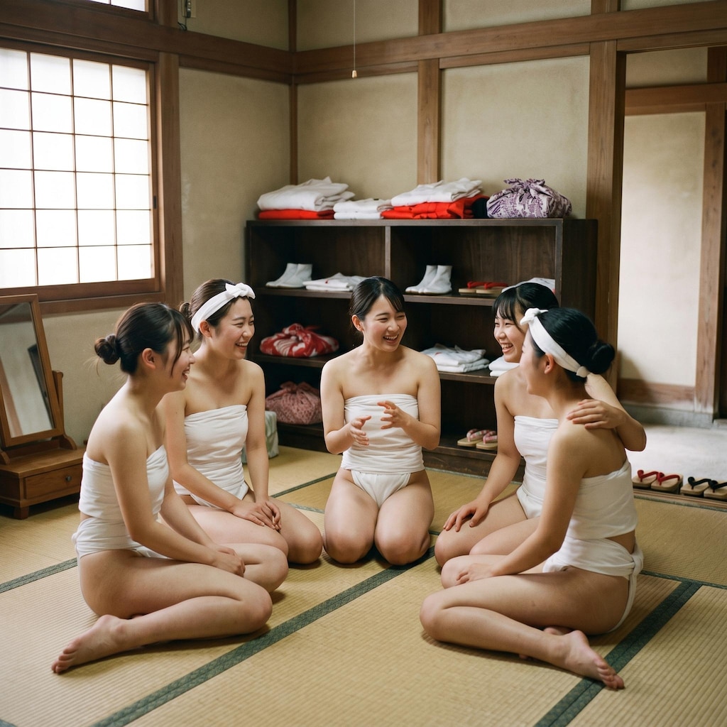 巫女さんの更衣室