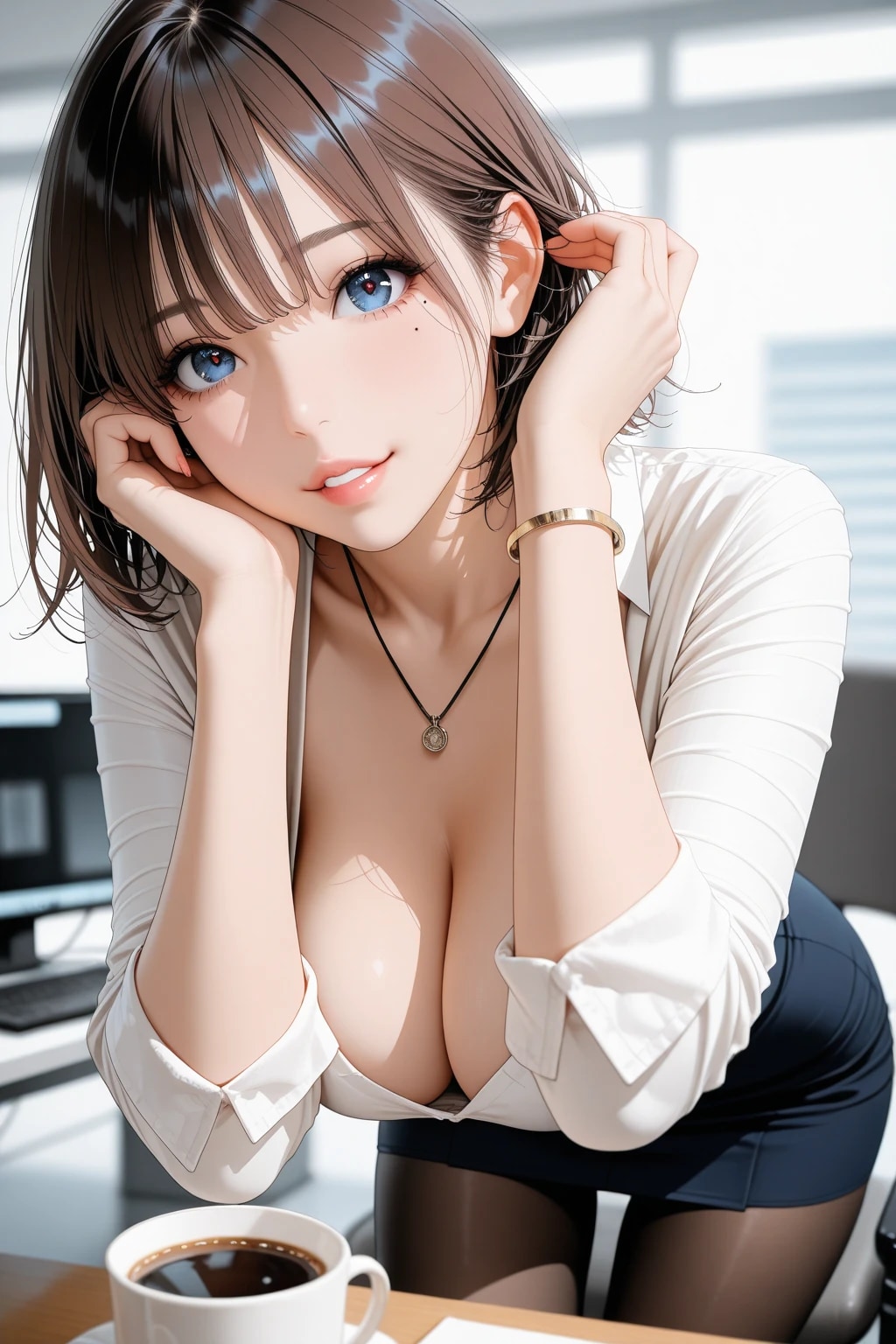 オフィスでこんな先輩、反則だよ🥺