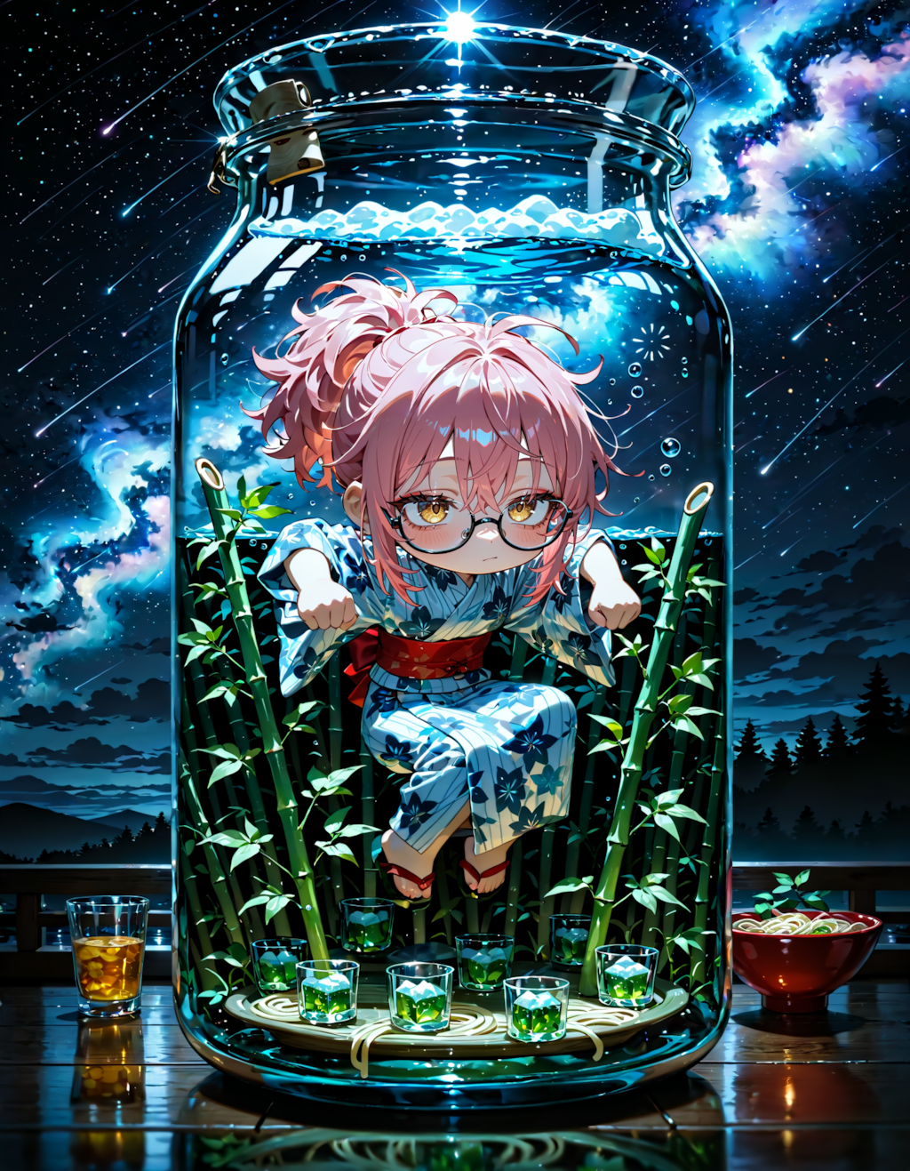 今日は何の日？　七夕。ゆかたの日。ポニーテールの日。恋そうめんの日