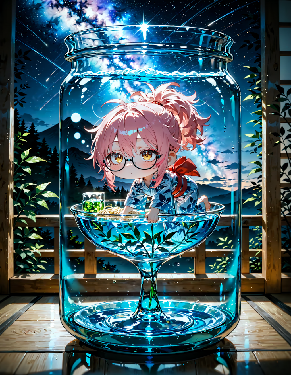 今日は何の日？　七夕。ゆかたの日。ポニーテールの日。恋そうめんの日