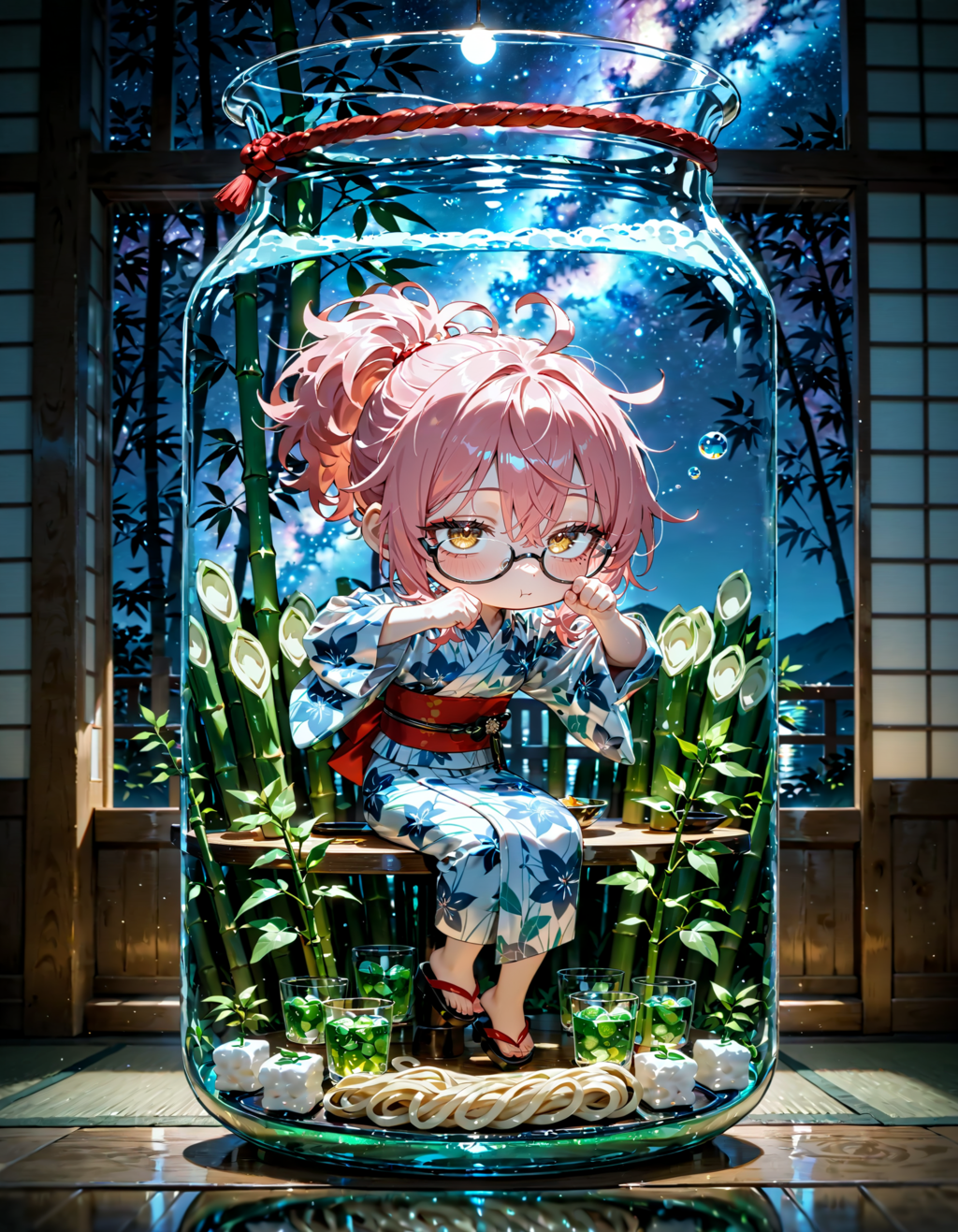 今日は何の日？　七夕。ゆかたの日。ポニーテールの日。恋そうめんの日