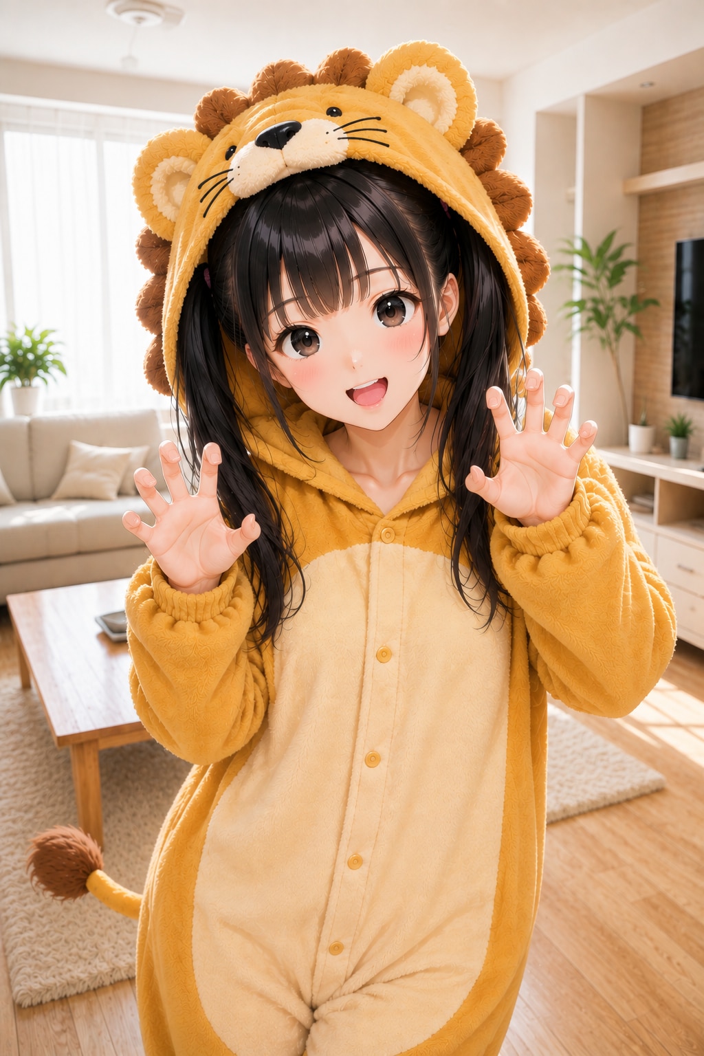 今日は世界ライオンの日〜♪　がお〜🦁