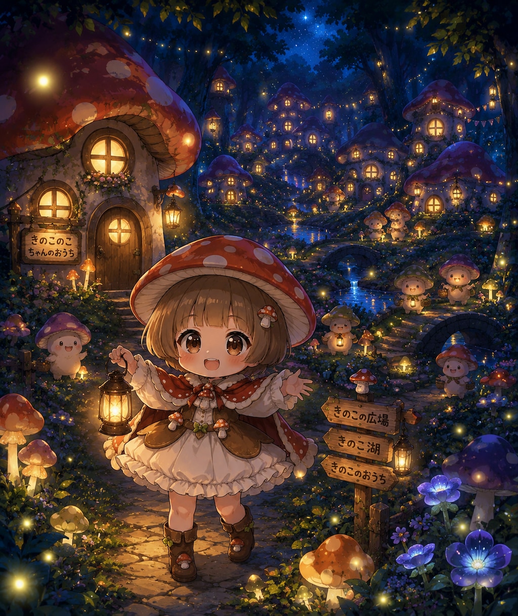 きのこの妖精きのこのこちゃん