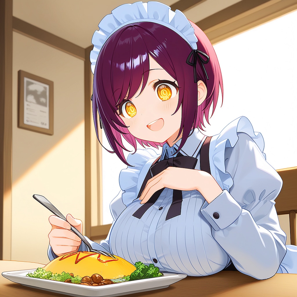 こんにちは（挨拶メイドの芽衣ちゃん）