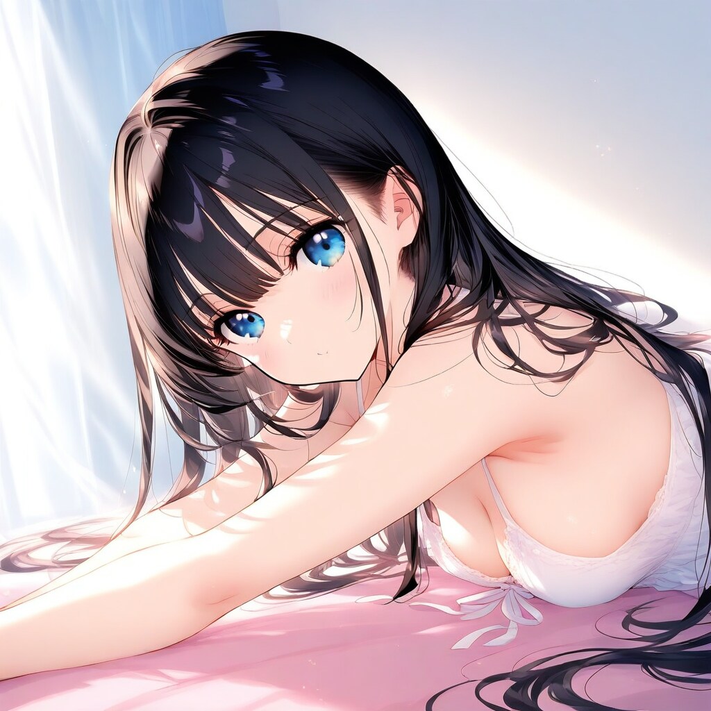 黒髪美少女